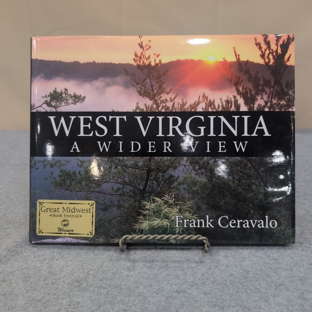 West Virginia A Wider View Frank Ceravalo Signed Panoramic Photography Hardcover - Picture 1 of 4